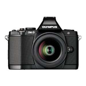 Olympus E M5 OM D kompakte Systemkamera (16 Megapixel, 4 fach opt 