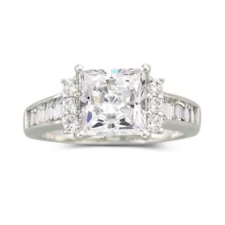    DiamonArt® Cubic Zirconia Engagement Ring  