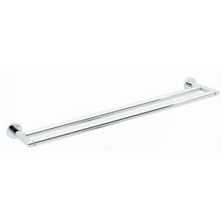   in. Double Towel Bar in Polished Chrome 0222 24/PC 