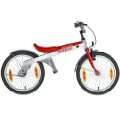  Kinderrad Scool Xxlite 18 Zoll   matt rot inklusive gratis 