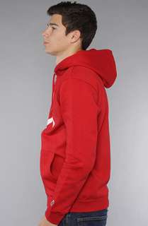 WeSC The Icon Zip Up Hoody in Chili Pepper  Karmaloop   Global 