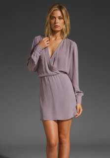 PARKER Wrap Dress in Lavender 