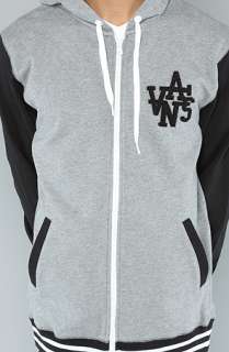 Vans The Lockup Zip Up Hoody in Rock Grey Heather  Karmaloop 