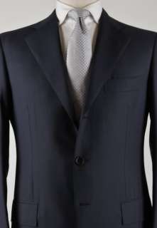 New $6300 Cesare Attolini Navy Blue Suit 41/51  