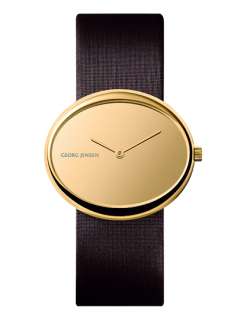 Georg Jensen Ladies 18 Ct. Gold Watch # 1323 VIVIANNA OVAL  