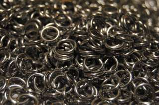 1000 Jump Rings 1/4 Inch 14g Bright Aluminum Chainmail  