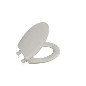 KOHLER Triko Elongated Molded Toilet Seat With Closed Front Cover and 
