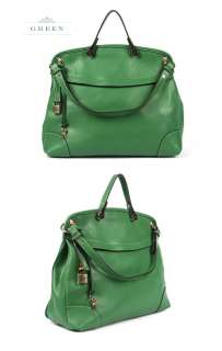 Style2030 NEW Womens Satchel Shoulder Tote Handbag Bag W/LOCK& KEY 