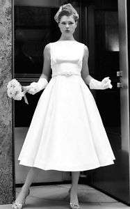 1950s style classic wedding dress gown new size 20/22  