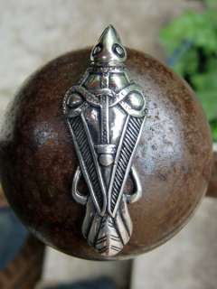 toller Valknut Ring Bronze 60 70 Wikinger Mittelalter  