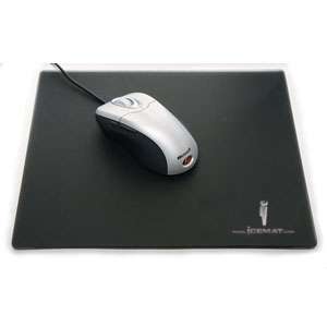 Soft Trading Black Icemat 2nd Edition Mouse Pad and Microsoft 