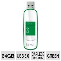 Click to view Lexar JumpDrive S73 USB Flash Drive   64GB, USB 3.0 