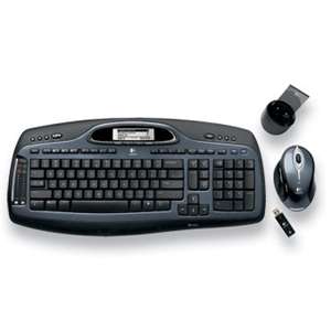Logitech MX5000 Cordless Keyboard and Rechargeable Laser Mouse 