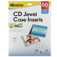 Memorex 32021965 Mutli Color CD,DVD, Blu Ray Sleeves   50 Pack