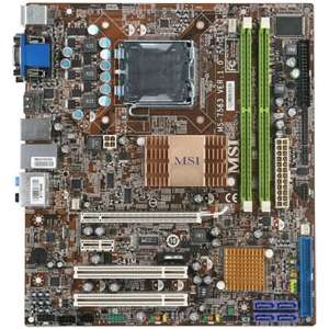 MSI G41M FD Motherboard   Intel G41 Express, Socket 775, µATX, Audio 