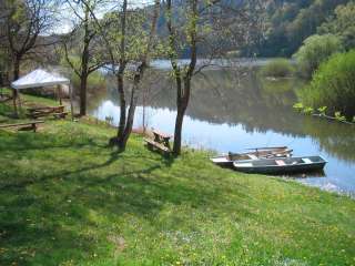 Angeln vom Haus am Vranov Stausee in Baden Württemberg   Amtzell 