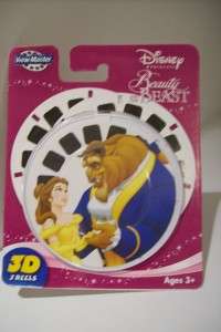 View Master BEAUTY AND THE BEAST Disney 3 reel 3D  