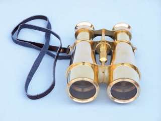 Solid Brass Binoculars 6 Home Nautical Decor Real  