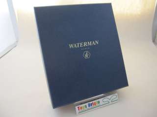 WATERMAN HEMISPHERE BLACK FOUNTAIN PEN INK GIFT BOX  
