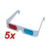 3D Brille ROT/CYAN   Anaglyphenbrille  Elektronik