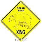 bear crossing sign  