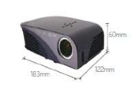 LG HS201G DLP Projektor (Kontrast 20001, 800 x 600 Pixel, 200 ANSI 