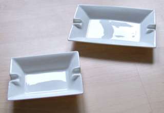 Aschenbecher Gilitzer Fine Bone China   NEU 15 x 10 / 11 x 8,5 cm in 