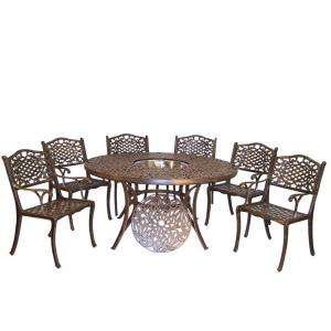   Patio Dining Set with Ice Bucket 2205 2012 8 AB 