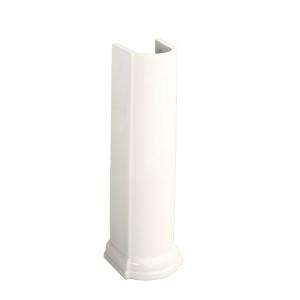 KOHLER Devonshire Pedestal Only in White K 2288 0  