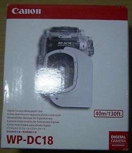 NEW Canon Waterproof Case WP DC18 for PowerShot A650 IS  