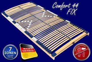 Unser Comfort 44 ist mit 44 Federholzleisten ausgestattet, dies schon 