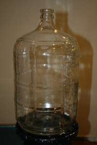   Glass 5 Gallon water Bottle Made in Mexico Beer Wine Making Carboy