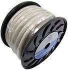  BPP0.50P Car Audio 1/0 Gauge 50 FT Power Wire Ground Cable   Silver