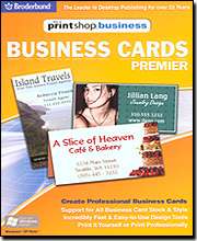 PRINTSHOP BUSINESS CARDS PREMIER   NEW 705381150916  