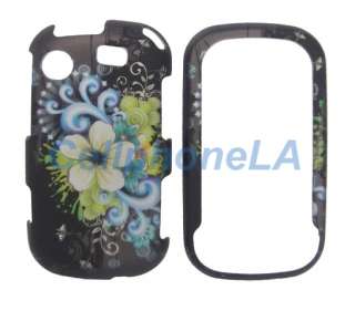 Samsung Messenger Touch R630 Yellow Bouquet Case Cover  