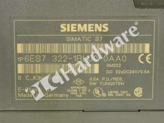 Siemens SM 322 6ES7322 1BL00 0AA0 6ES7 322 1BL00 0AA0 SIMATIC S7 300 