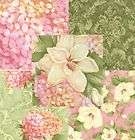 Quilt Quilting Fabric Imperial Garden Asian Clouds Pink  