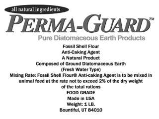16 oz FOOD GRADE Diatomaceous Earth Fossil Shell Flour   Flea & Bed 