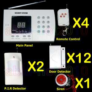   Wireless 99zone Autodial Home Security Alarm System 03 Xmas  