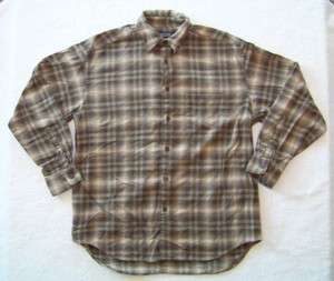 mens BANANA REPUBLIC cabinwear BUTTON SHIRT flannel   M  