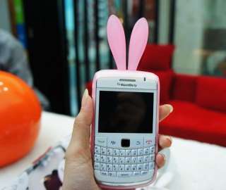   Rabbit Rubber TPU Case Cover For Blackberry Bold 9700 9020  