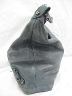 Balenciaga Aged Slate Blue Leather Day Bag  