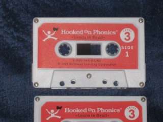 Hooked on Phonics Learn to Level 3 cassette tapes  