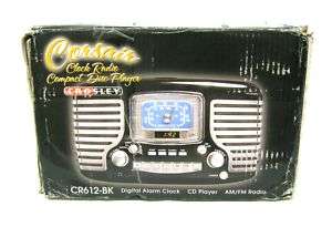 Crosley Corsair Clock Radion and Compact Disc Player 710244261210 