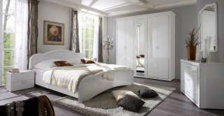 Schlafzimmer Hochglanz Lack Stilmöbel Italien Valentina  