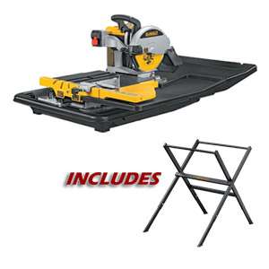 DeWALT D24000 D24000S 10 Wet Tile Saw with Stand Brand NEW  