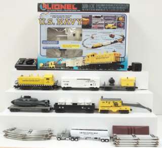 Lionel 6 11745 US Navy Diesel Freight Train Set/Box  