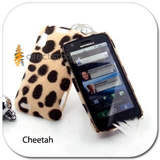 Cheetah VELVET Hard Skin Case Motorola ATRIX 4G MB860  