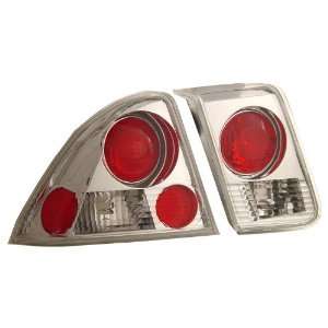 Anzo USA 221047 Honda Civic Chrome Tail Light Assembly   (Sold in 