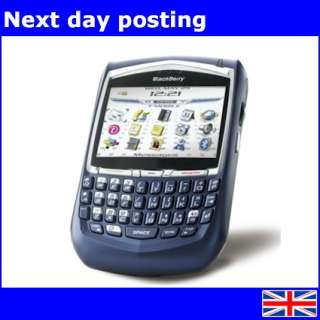 Blackberry 8700 Smart Mobile Phone Unlocked   NAVY BLUE   GRADE C 
